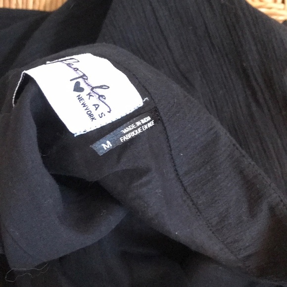 NWOT Free People Gauzy Flounce Skirt XS M L Black - Picture 10 of 10